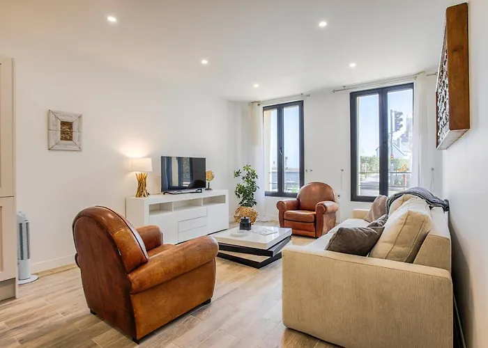 Appartement Grand Confort Bord De Mer Rez-De-Chaussee Residence La Vague